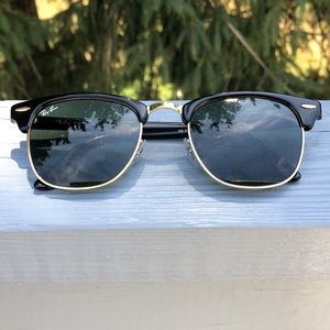 Ray-Ban Clubmaster Metal Sunglasses